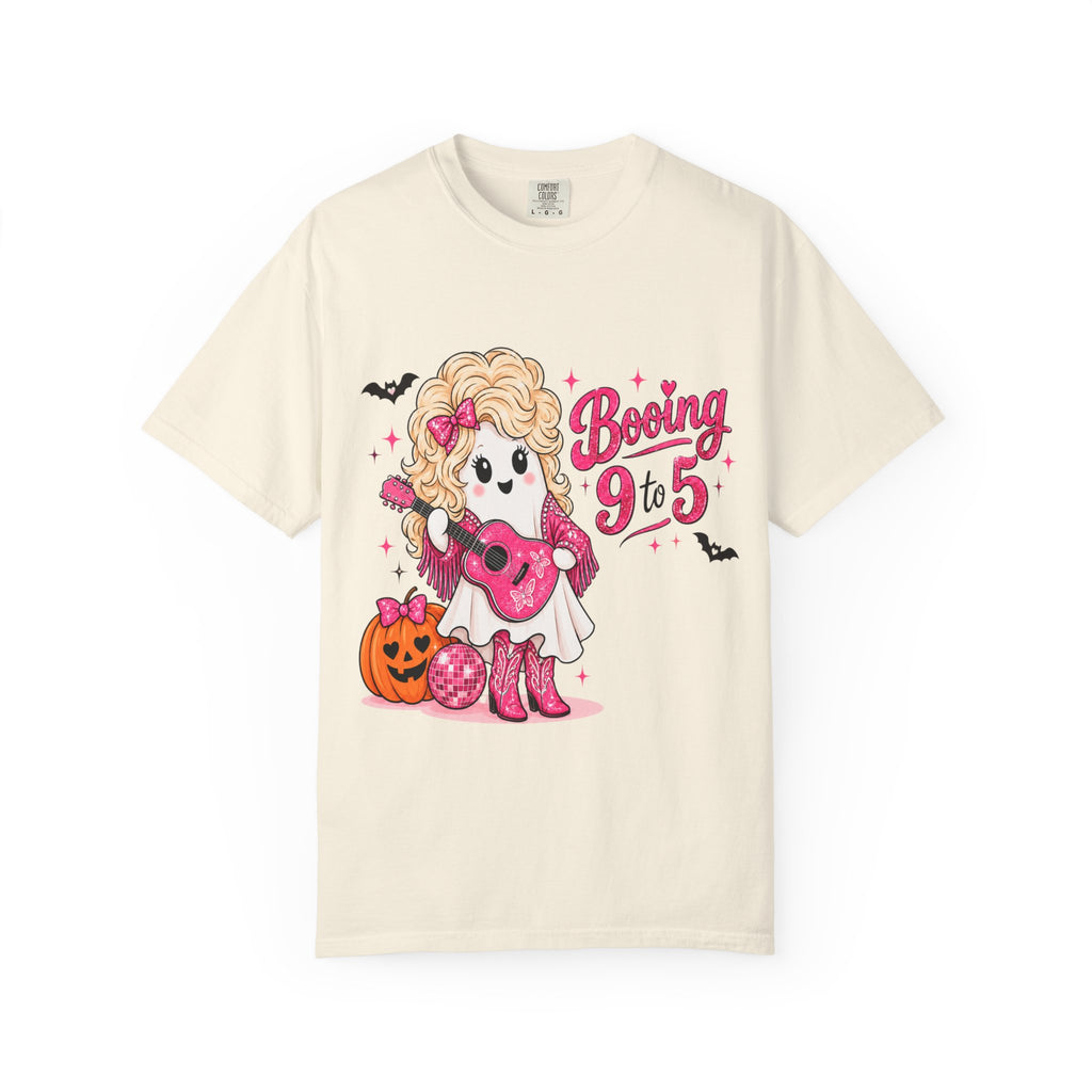 Dolly Parton Halloween Unisex Garment-Dyed T-shirt