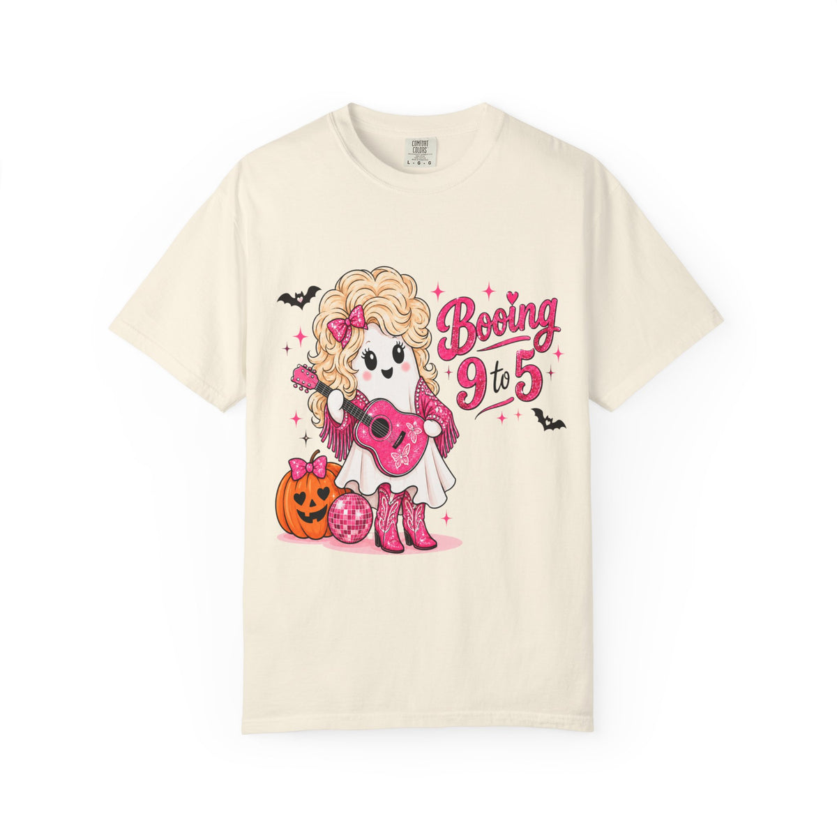 Dolly Parton Halloween Unisex Garment-Dyed T-shirt