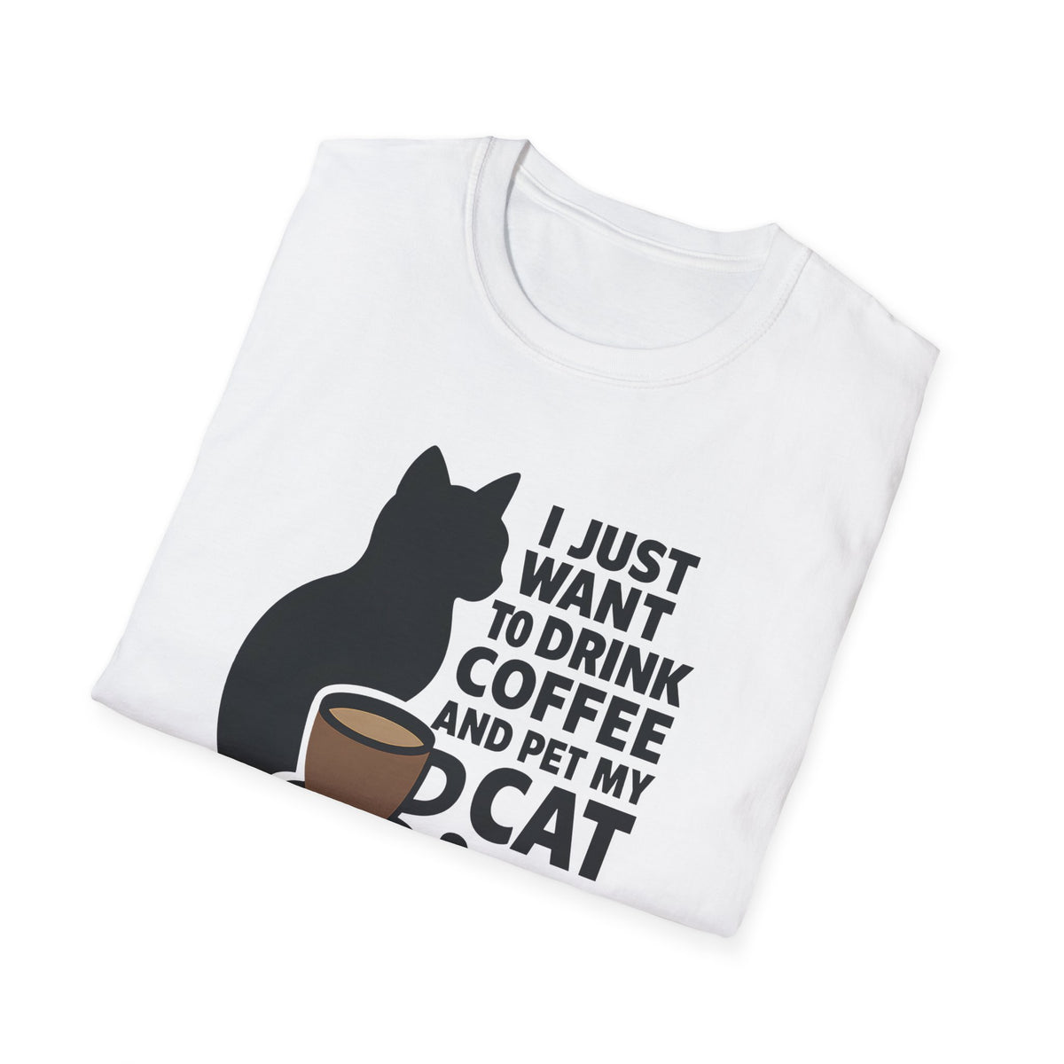 Cat and Coffee T-Shirt
