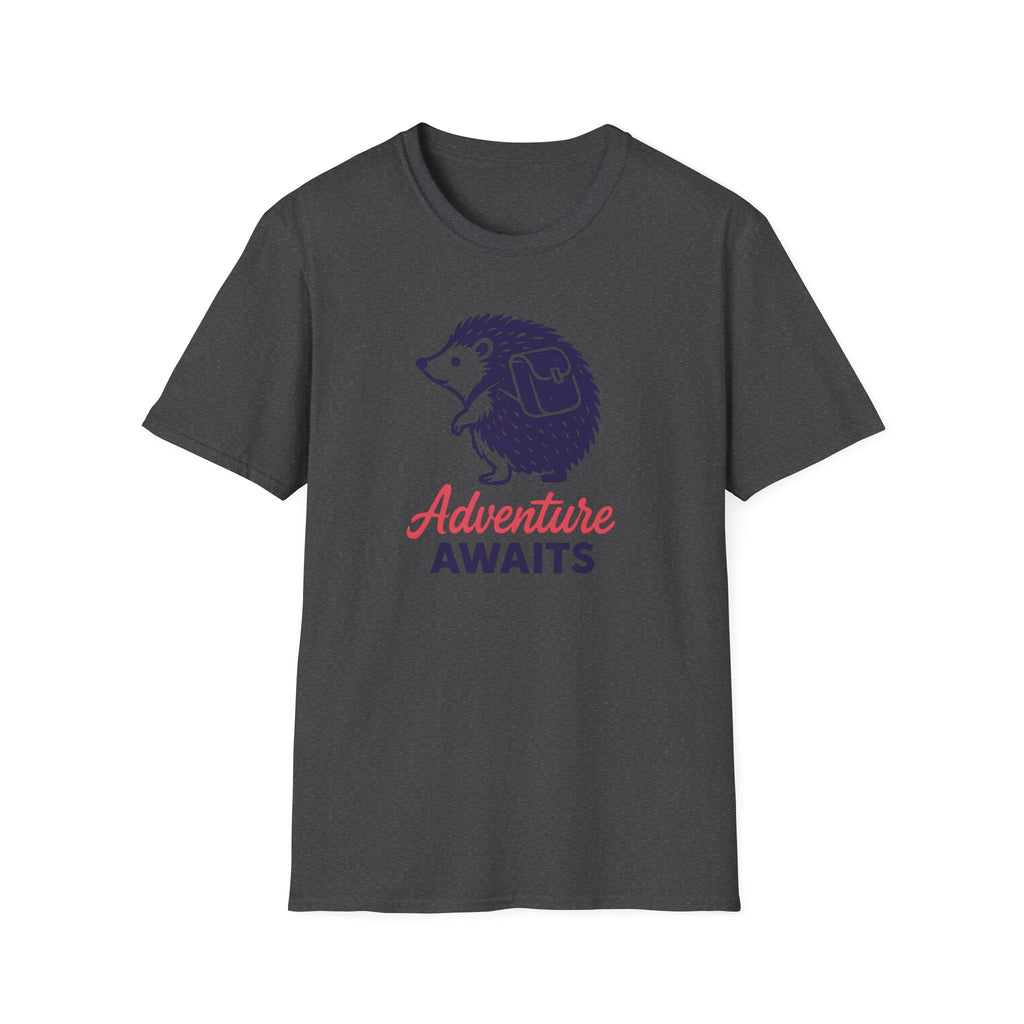 Adventure Awaits Hedgehog T-Shirt