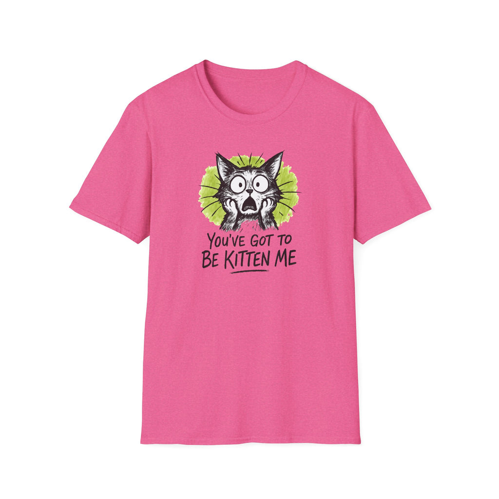 Shocked Kitten Expression T-Shirt