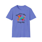 Colorful Running Dog T-Shirt