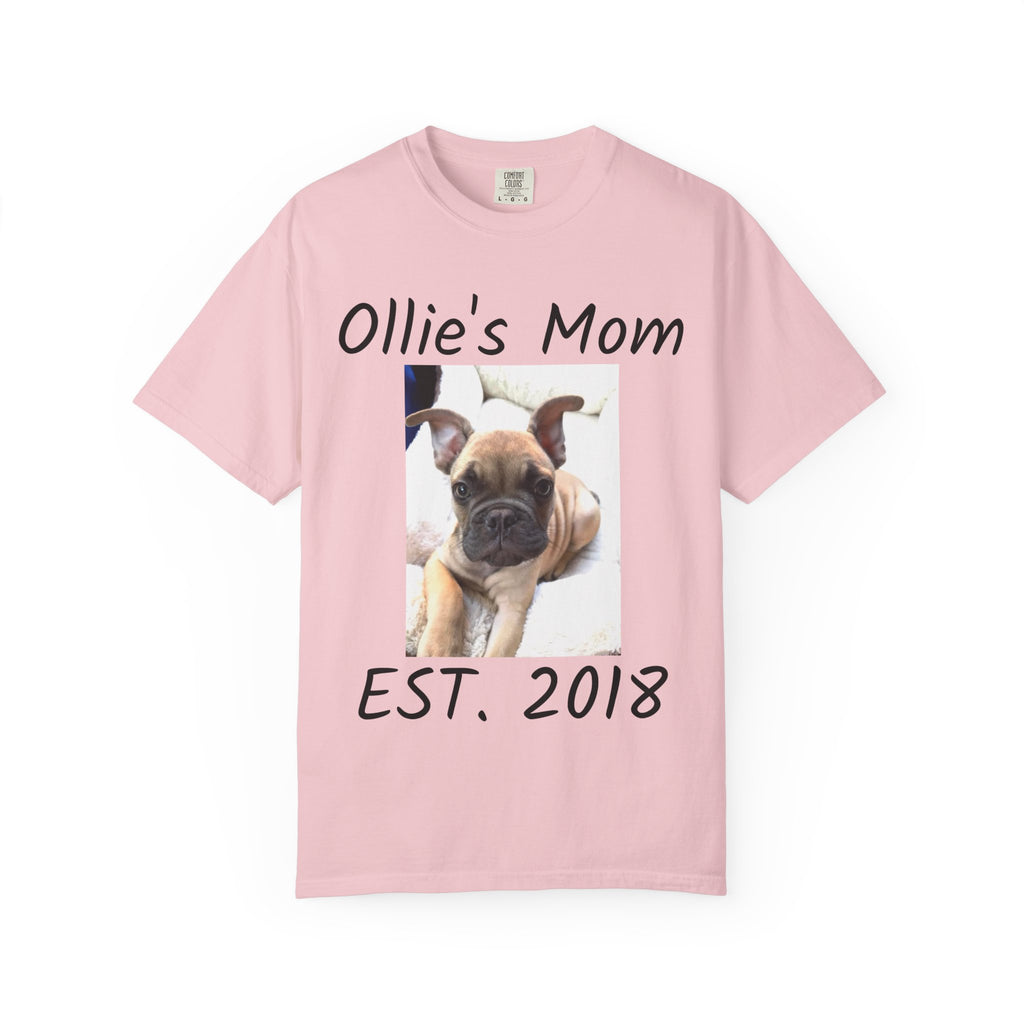 Personalized Dog Photo Shirt, Comfort Colors®, Custom Name and Year