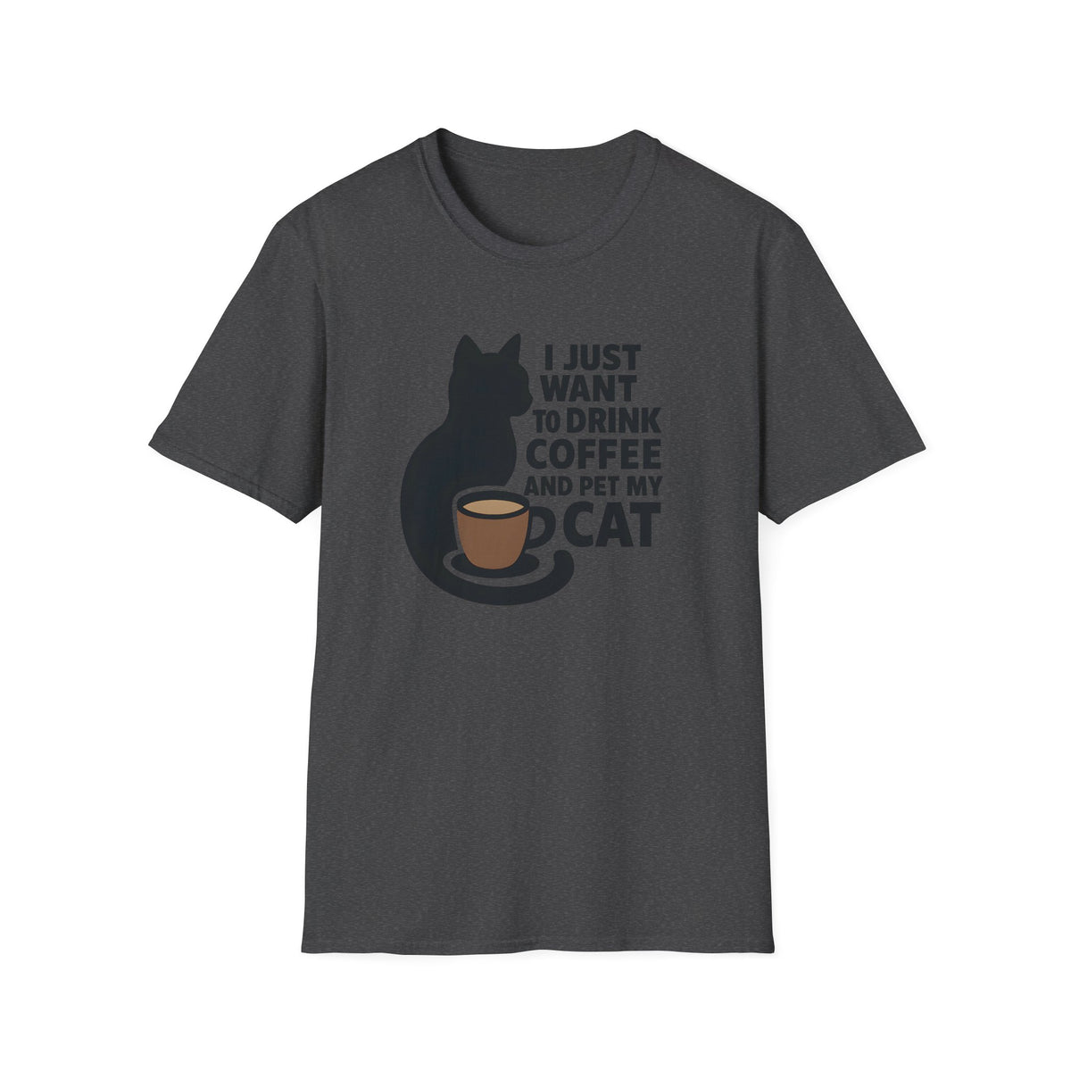 Cat and Coffee T-Shirt