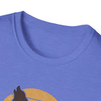 Wolf Silhouette at Sunset T-Shirt