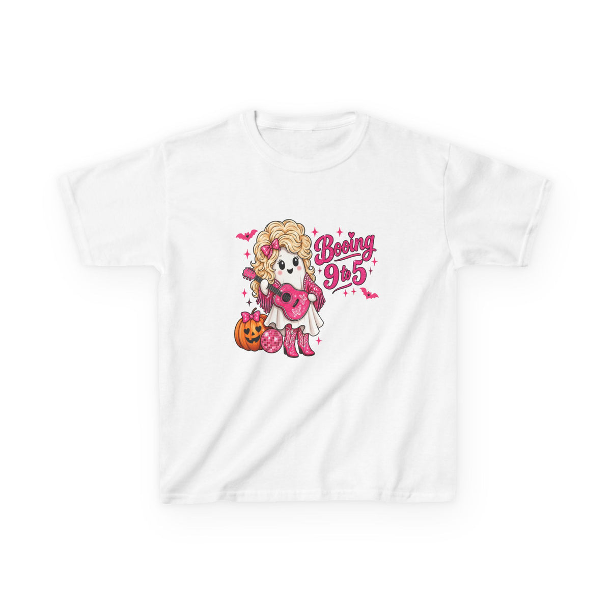 Dolly Halloween Cowgirl Kids Shirt, Pumpkin Graphic