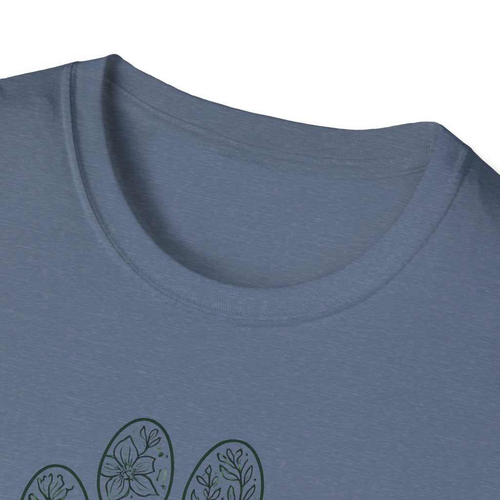 Floral Paw Print T-Shirt