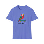 Parrot on skateboard T-Shirt