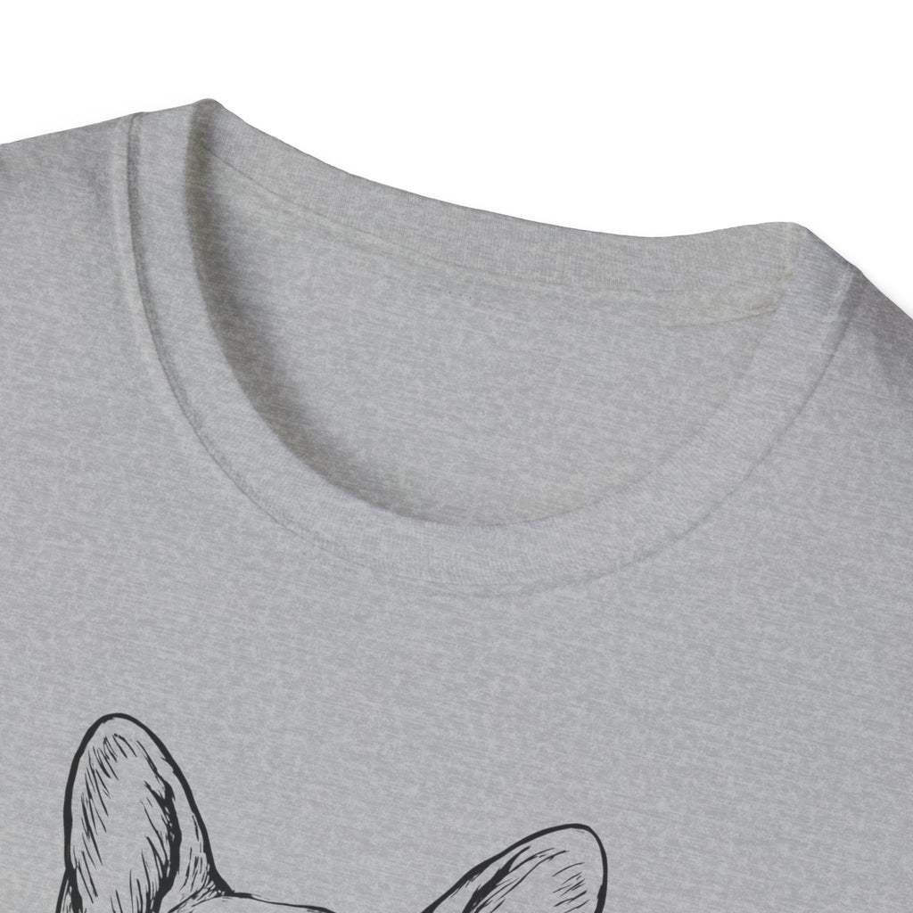 French Bulldog with Glasses T-Shirt