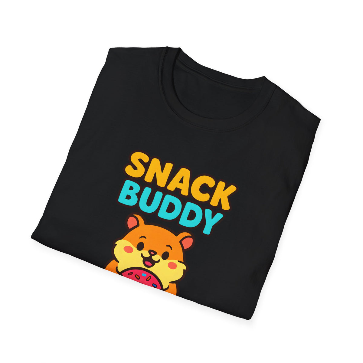 Snack Buddy Donut Hamster T-Shirt