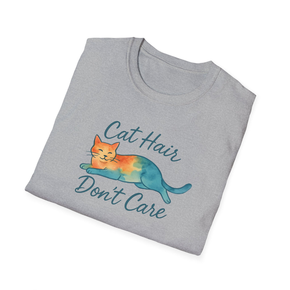 Cat Hair Don't Care T-Shirt