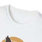 Wolf Silhouette at Sunset T-Shirt