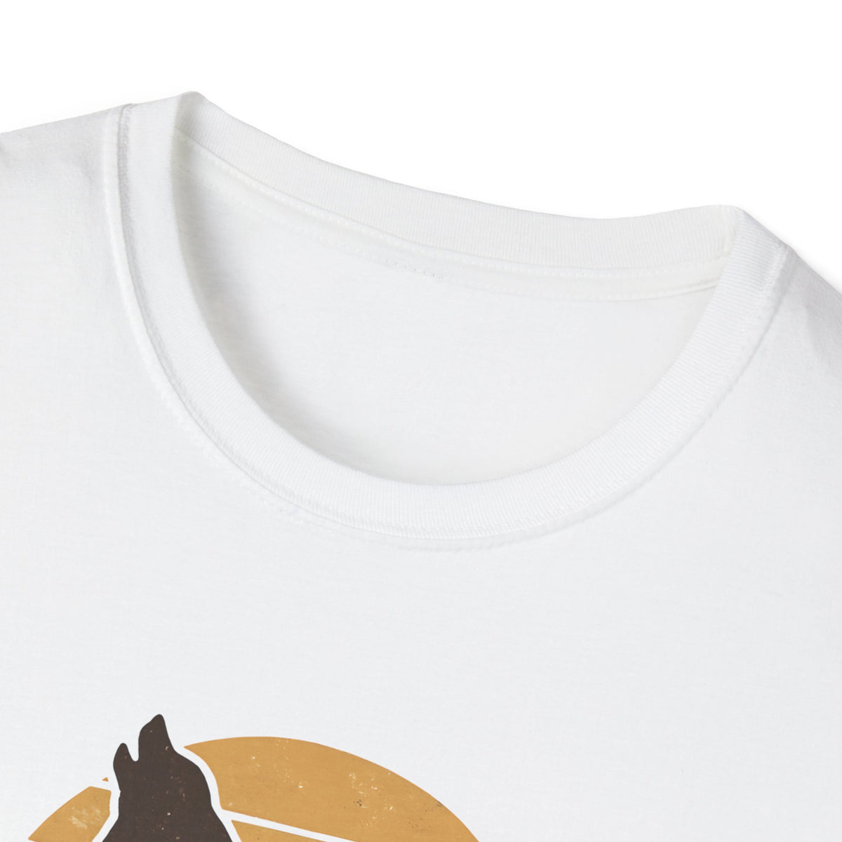 Wolf Silhouette at Sunset T-Shirt