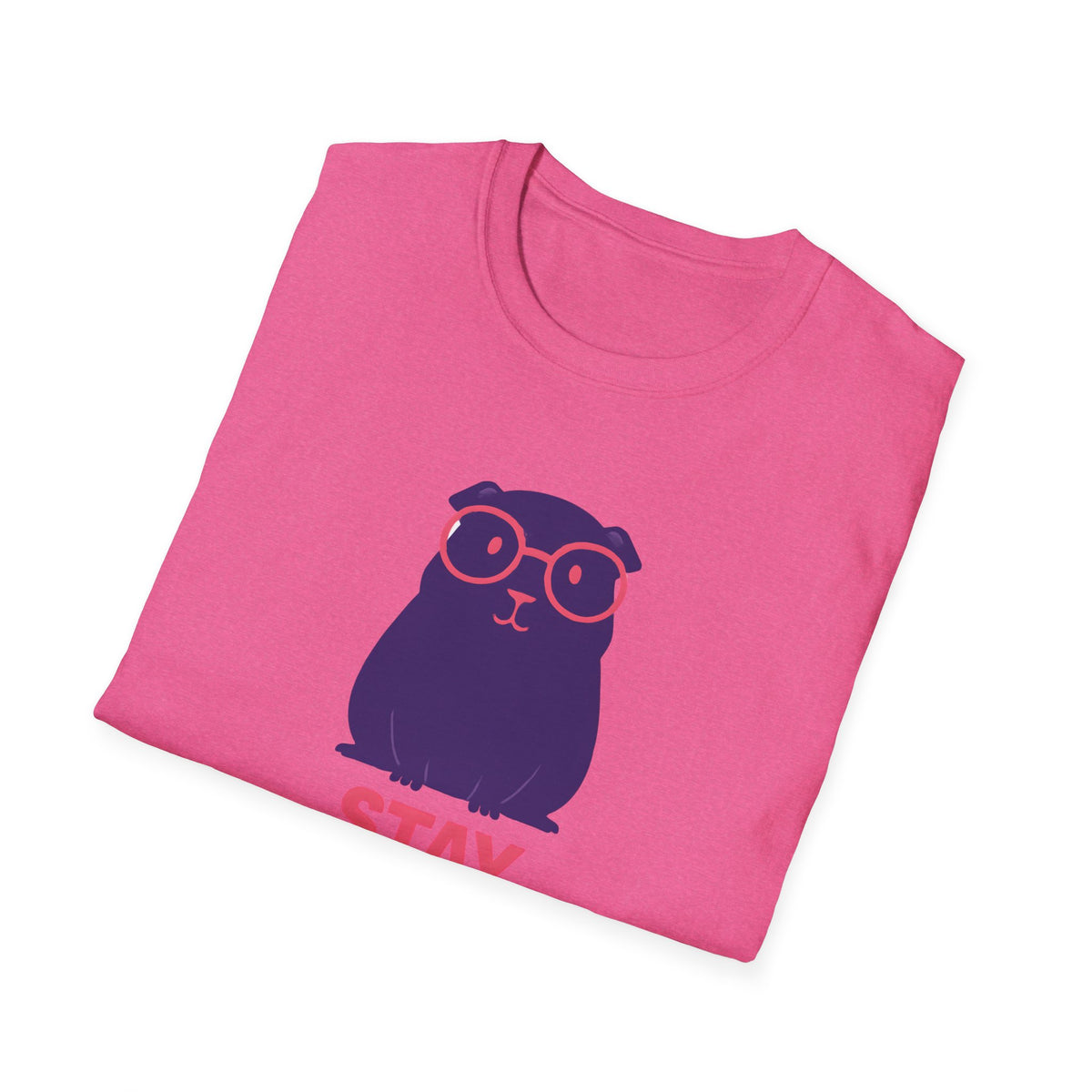 Stay Curious Purple Creature T-Shirt