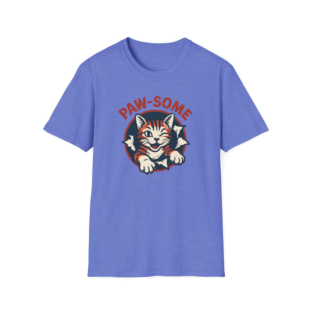 Pawsome Cat Logo T-Shirt