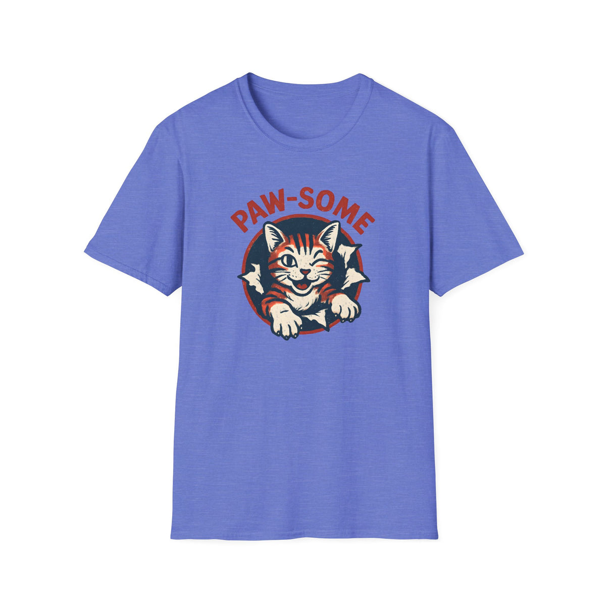 Pawsome Cat Logo T-Shirt