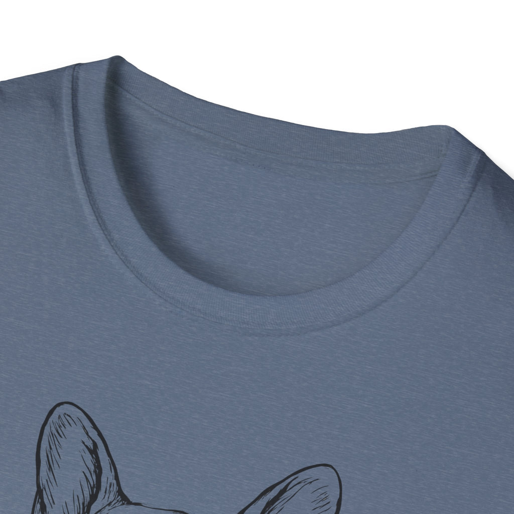 French Bulldog with Glasses T-Shirt