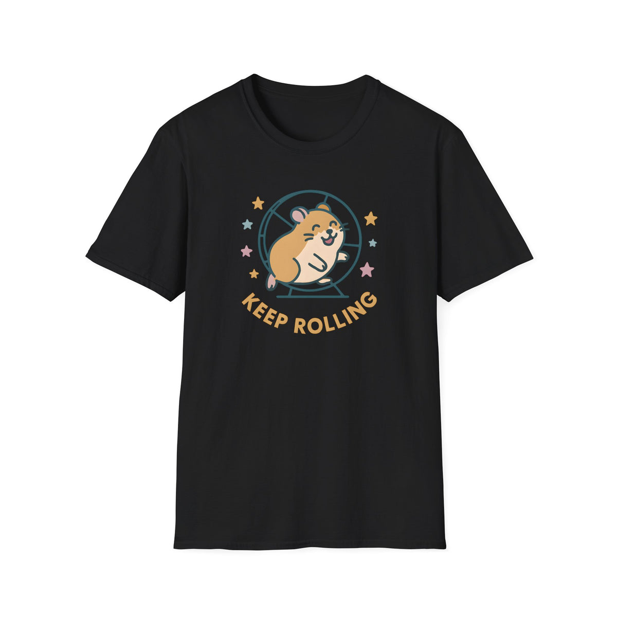 Keep Rolling Hamster T-Shirt