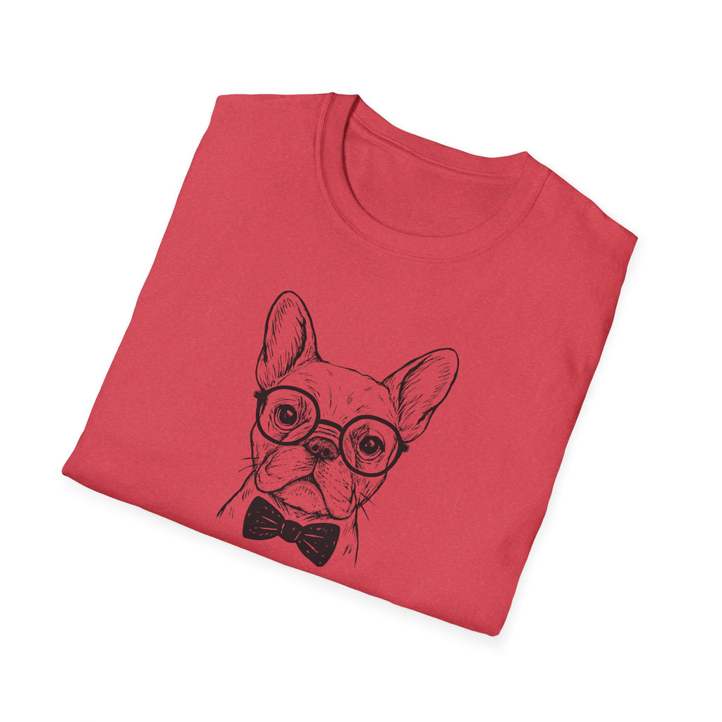 French Bulldog with Glasses T-Shirt