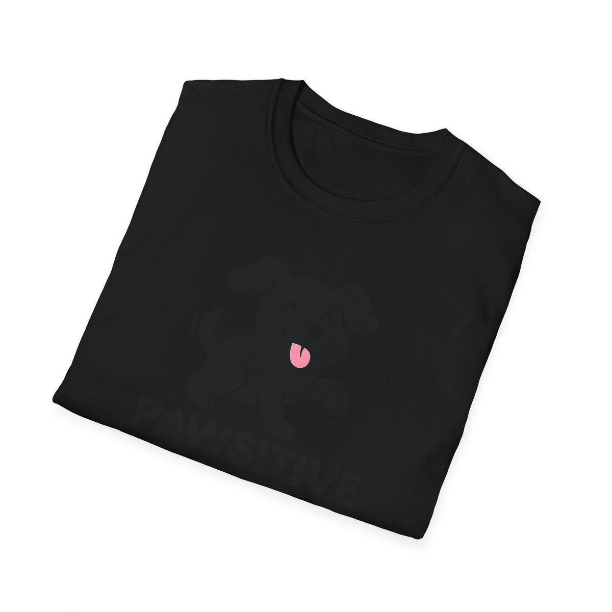Pink curved shape T-Shirt