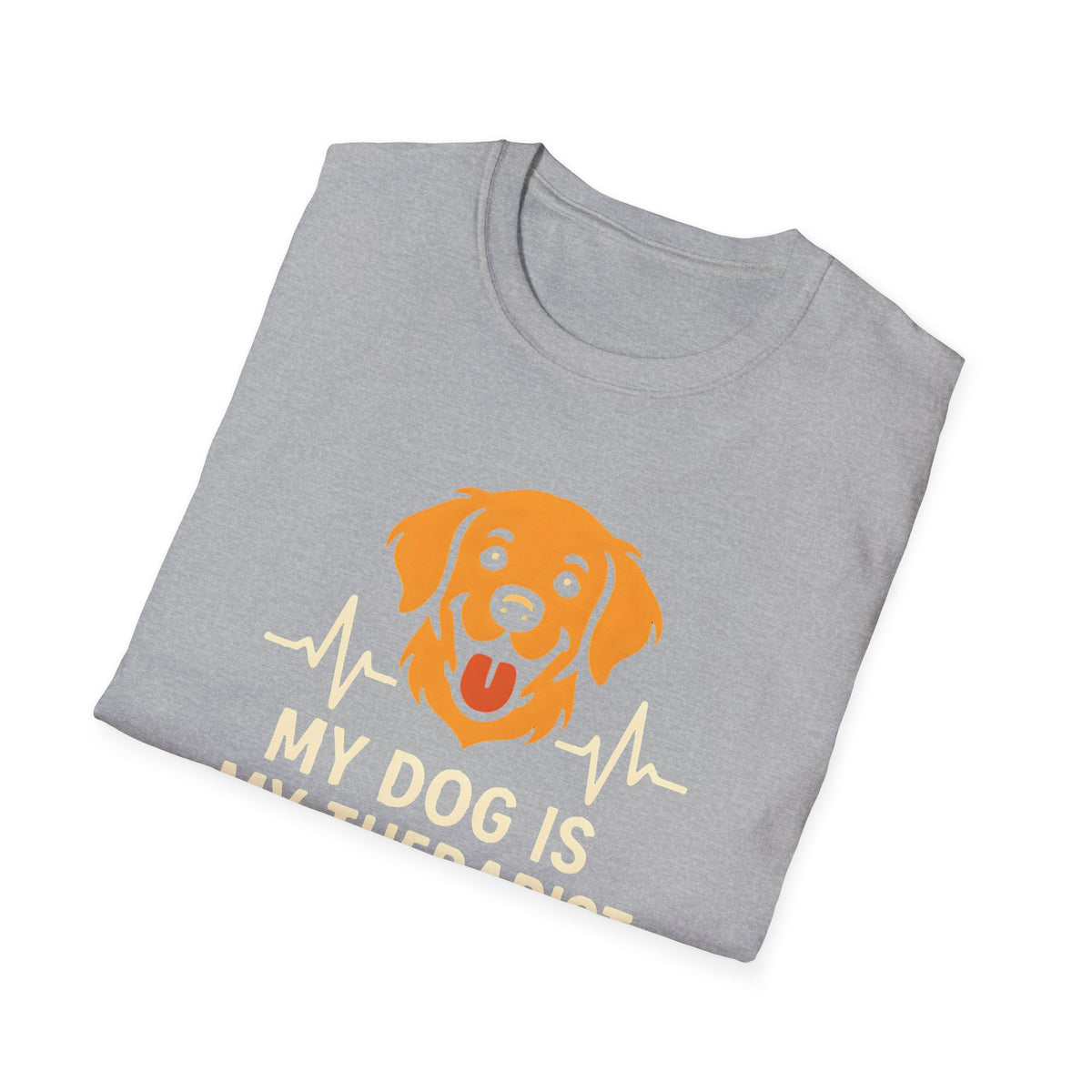 Therapy Dog Illustration T-Shirt