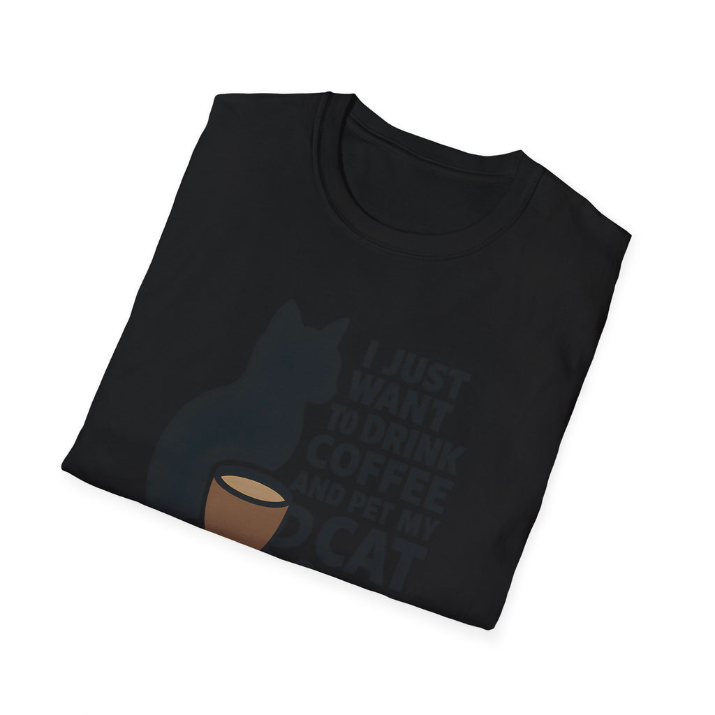 Cat and Coffee T-Shirt