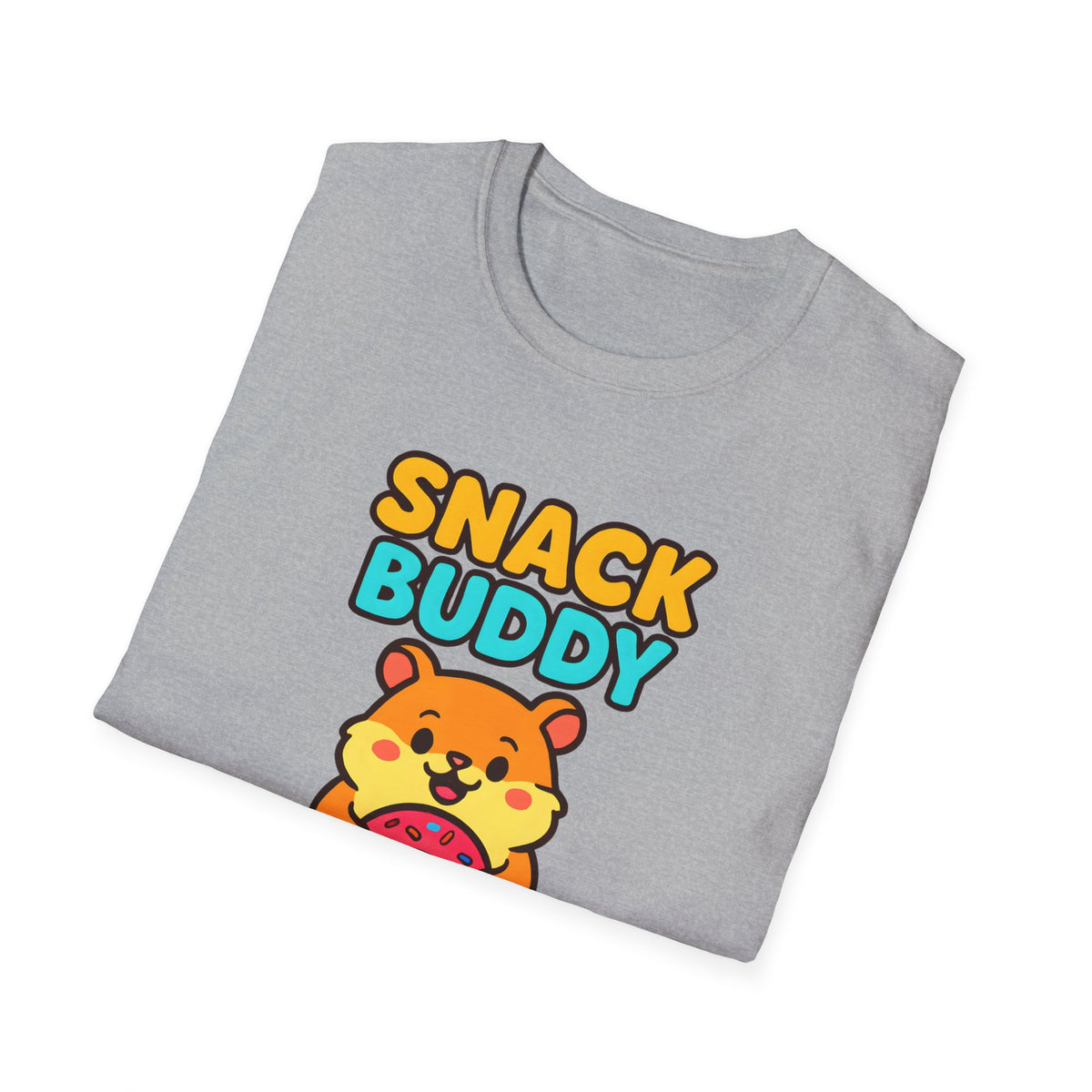 Snack Buddy Donut Hamster T-Shirt