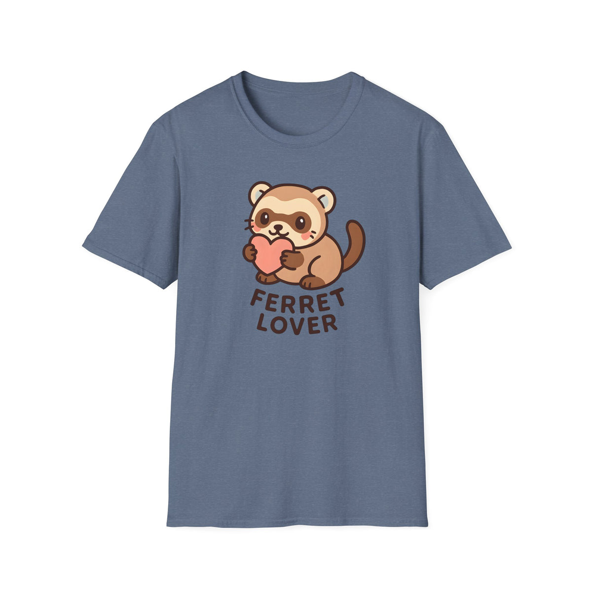 Ferret Holding Heart T-Shirt