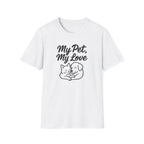 My Pet, My Love Cat & Dog T-Shirt