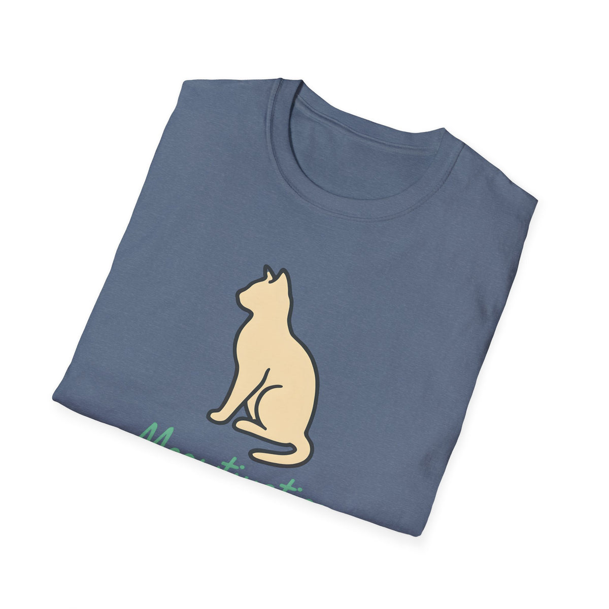 Meowtivation Cat Illustration T-Shirt