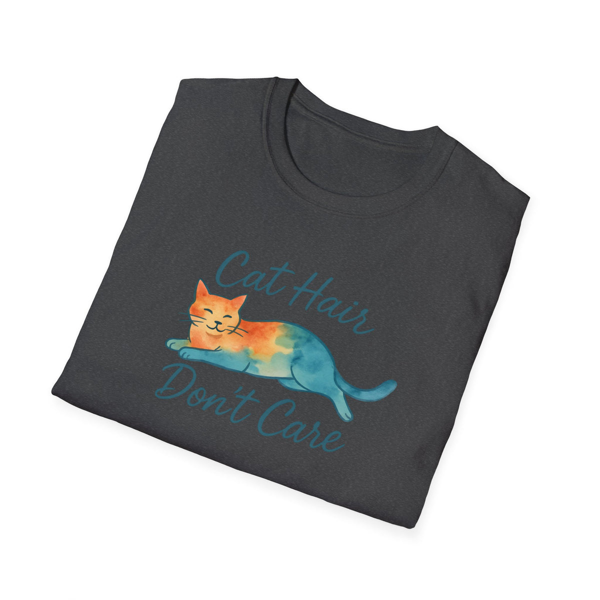 Cat Hair Don't Care T-Shirt