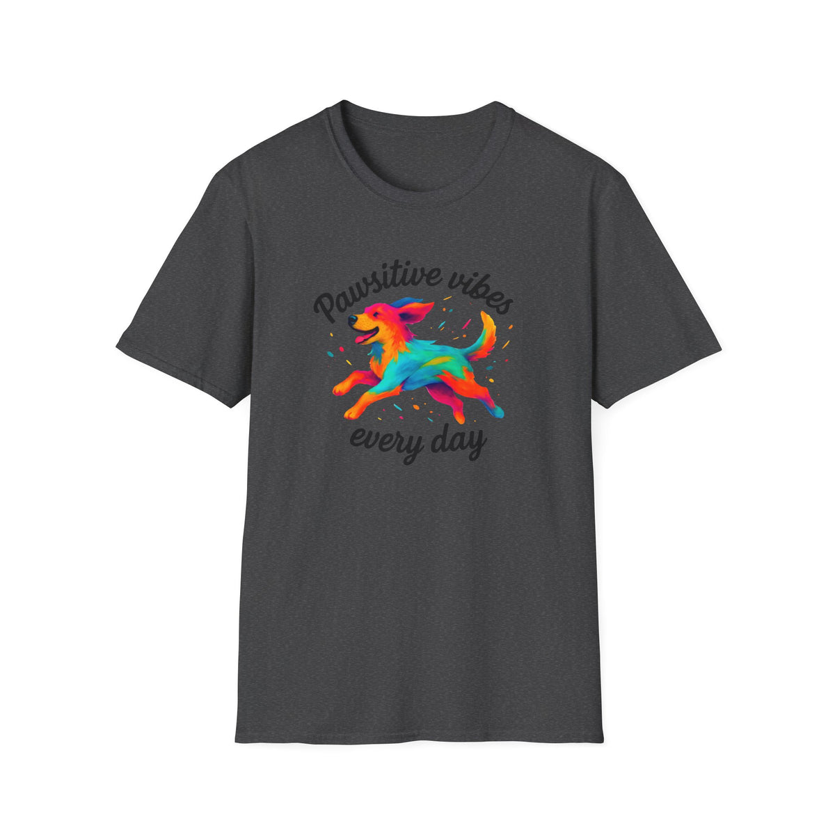 Colorful Running Dog T-Shirt