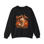 Pumpkin Spice Latte Sweatshirt, Autumn Coffee and Pumpkin Graphic