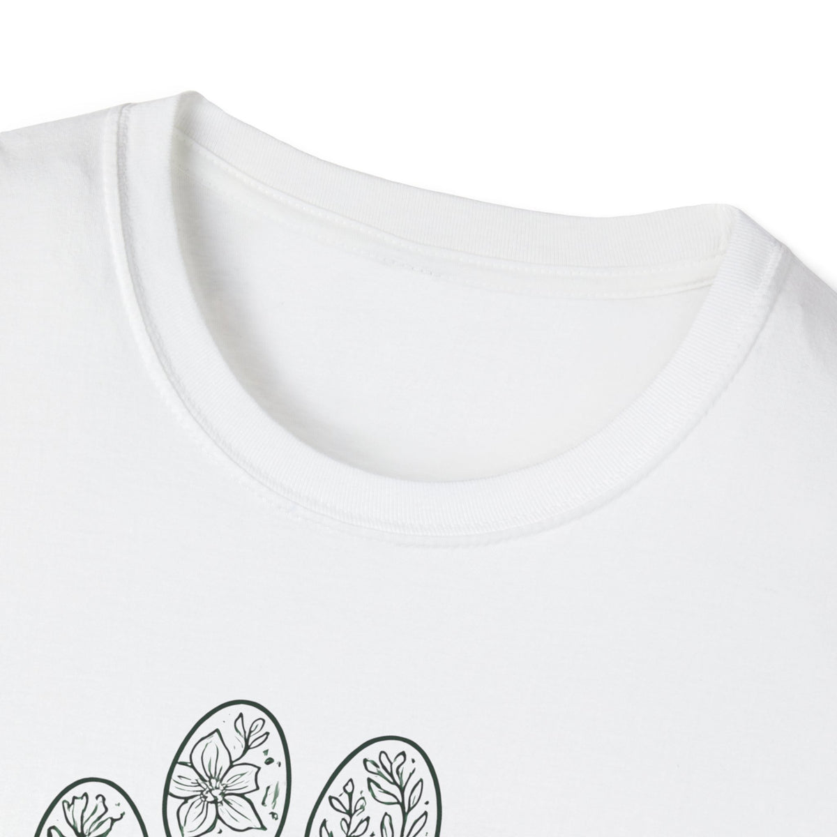 Floral Paw Print T-Shirt