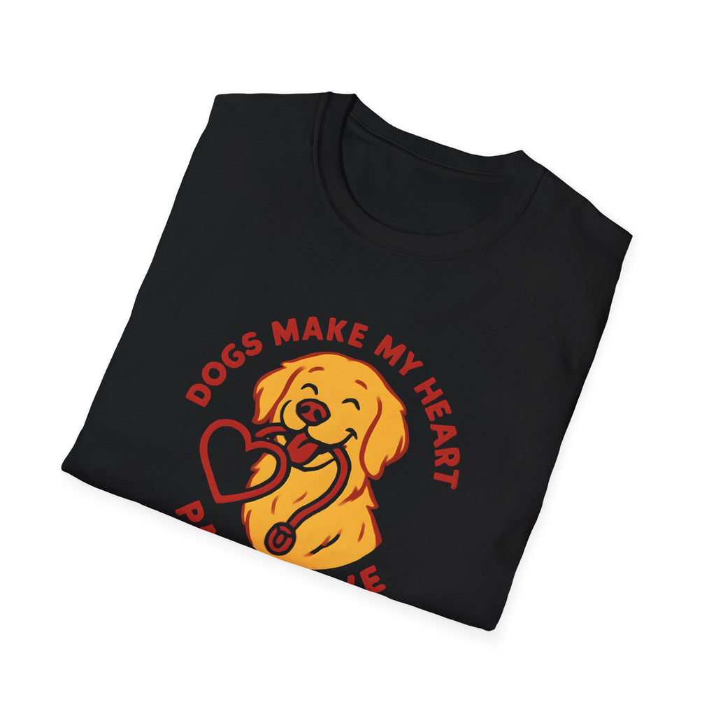 Dogs Make Heart Pawsitive T-Shirt