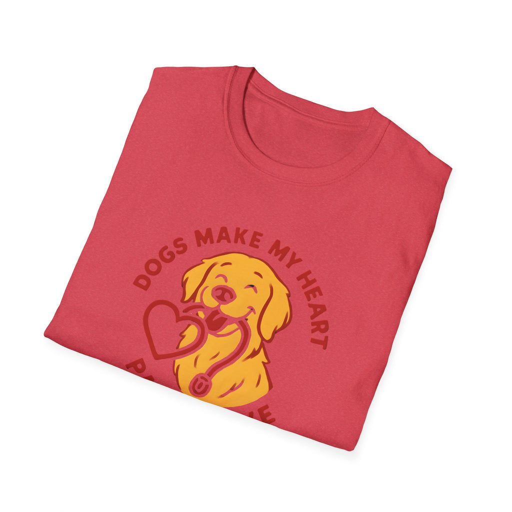 Dogs Make Heart Pawsitive T-Shirt