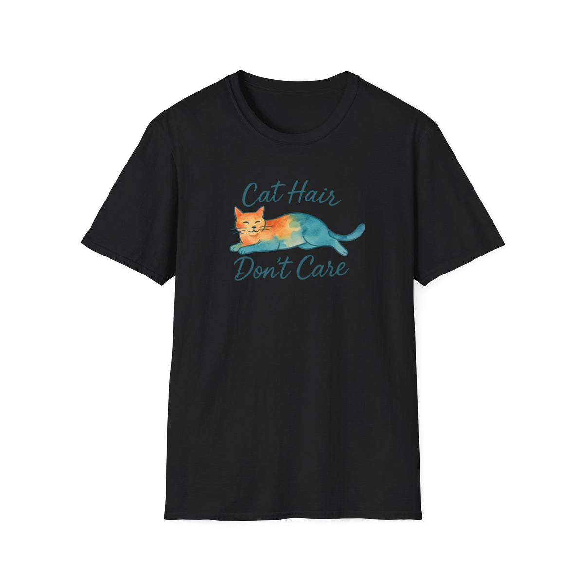 Cat Hair Don't Care T-Shirt