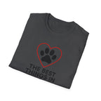 Red Heart Outline T-Shirt