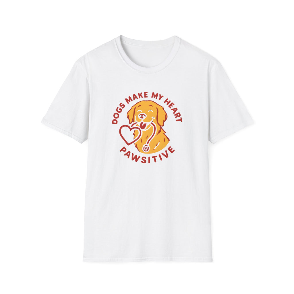 Dogs Make Heart Pawsitive T-Shirt