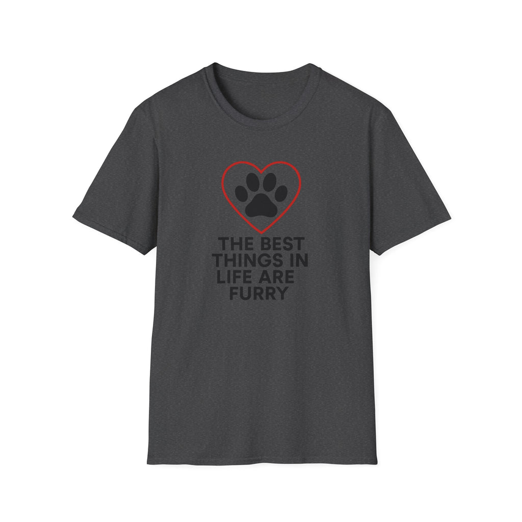 Red Heart Outline T-Shirt