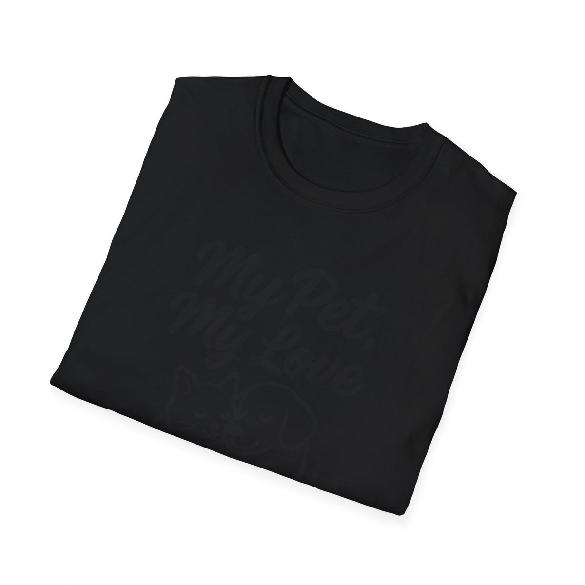 My Pet, My Love Cat & Dog T-Shirt