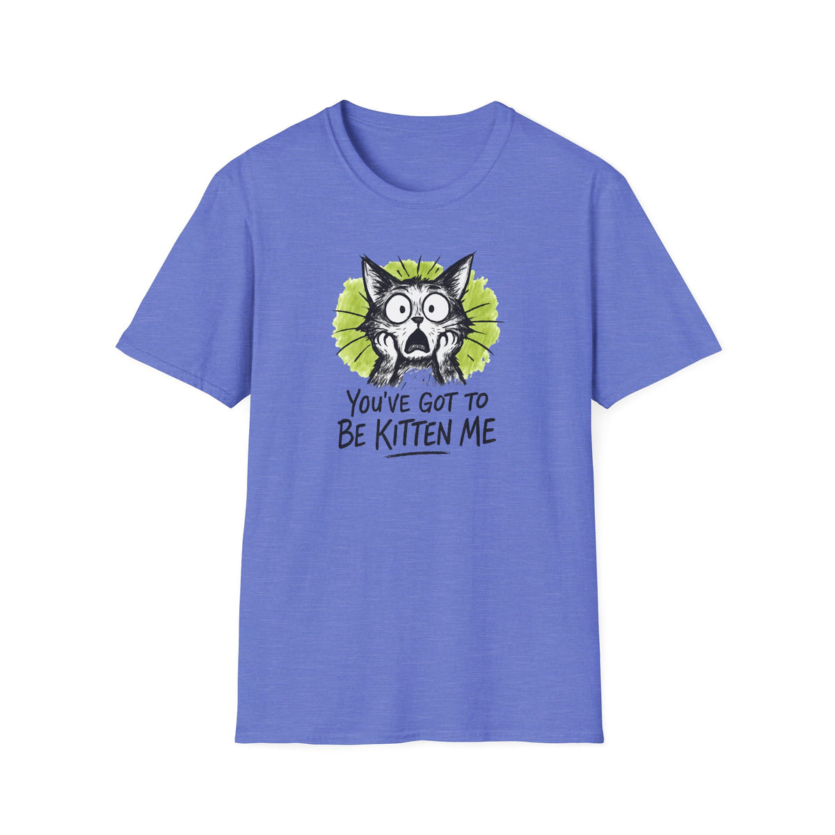 Shocked Kitten Expression T-Shirt