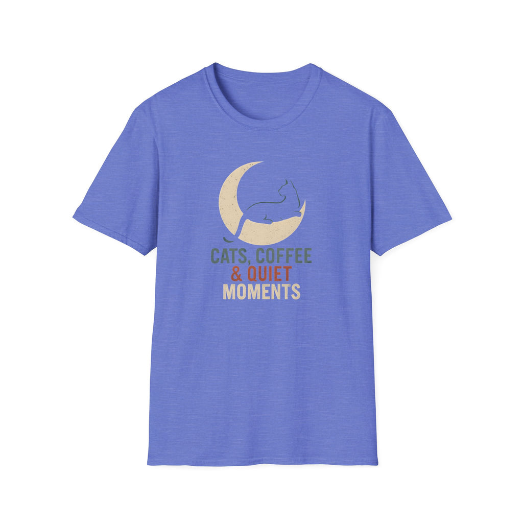Cats Coffee Quiet Moments T-Shirt