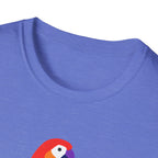 Colorful Parrot Illustration T-Shirt
