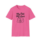 My Pet, My Love Cat & Dog T-Shirt
