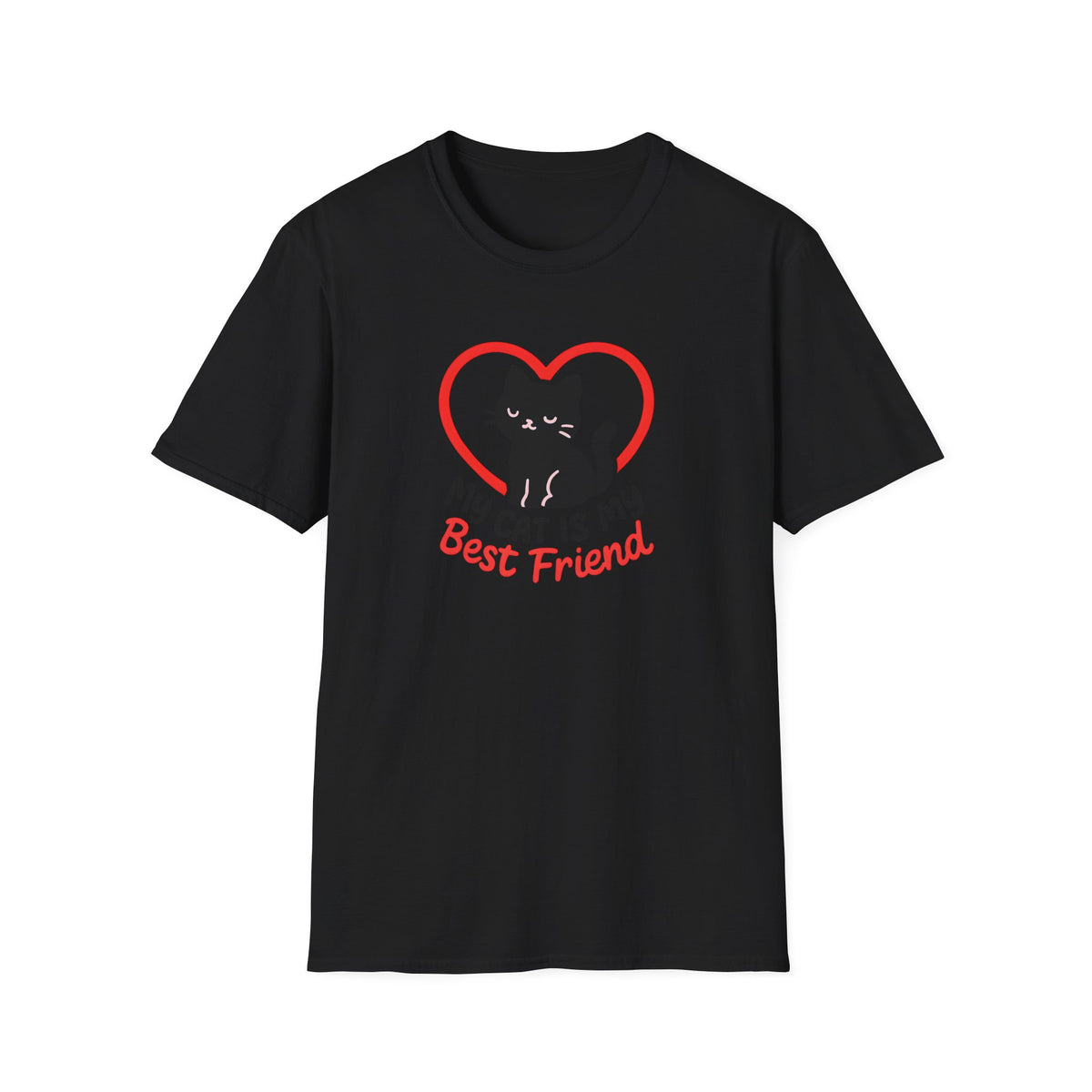 Best Friend Cat T-Shirt