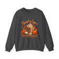 Pumpkin Spice Latte Sweatshirt, Autumn Coffee and Pumpkin Graphic