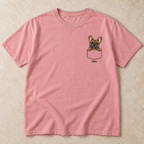 Personalized Brindle Frenchie Shirt, Comfort Colors®, Custom Dog Name Tee