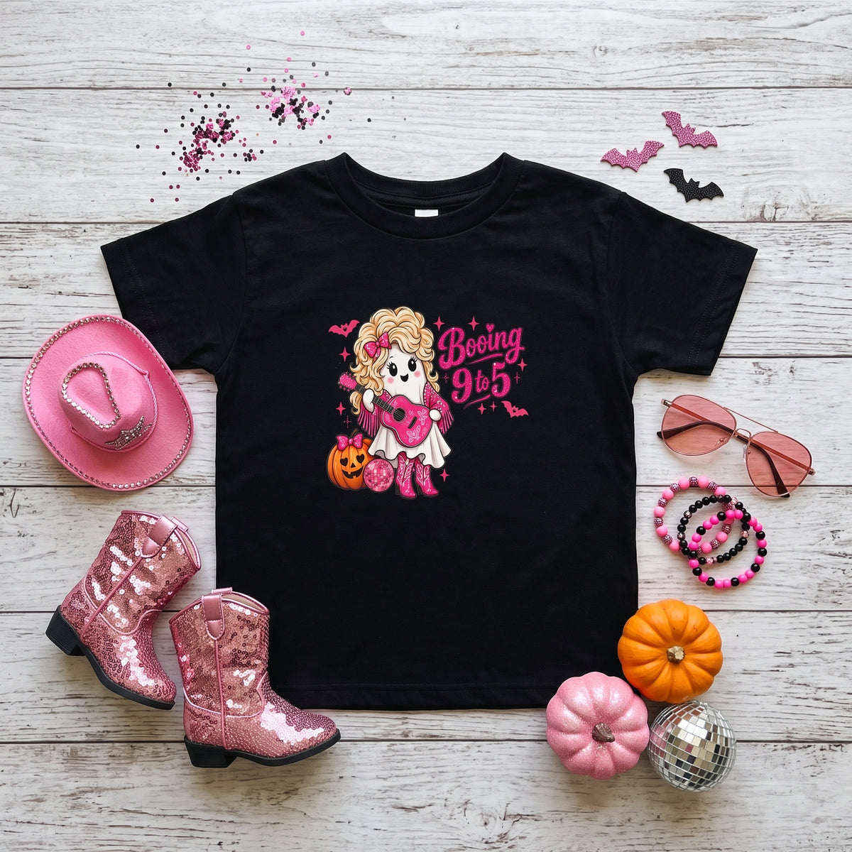 Dolly Parton Halloween Unisex Garment-Dyed T-shirt