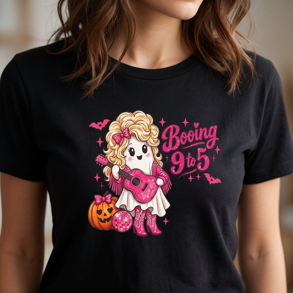 Dolly Parton Halloween Unisex Garment-Dyed T-shirt